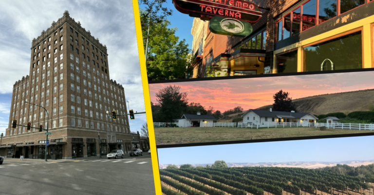 Walla Walla downtown, rural property, and vineyard scenes
